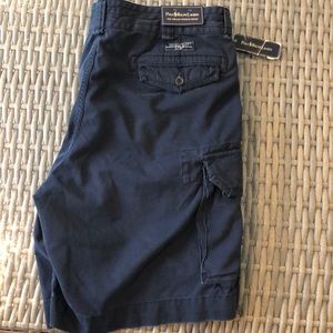 New men’s polo cargo shorts size 38